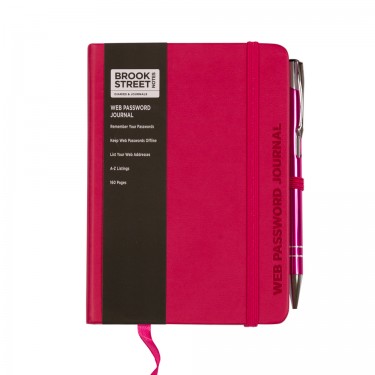 'A' Grade Web Password and Internet Address Notebook A6